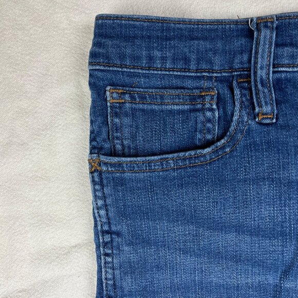 Madewell Tall 10" High-Rise Roadtripper Jeans in Waterford Wash Size T28 Raw Hem - Picture 7 of 16